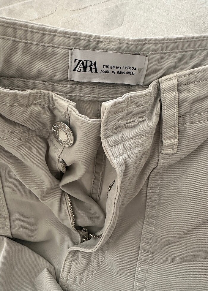 Zara kargo pantolon - Görsel 3