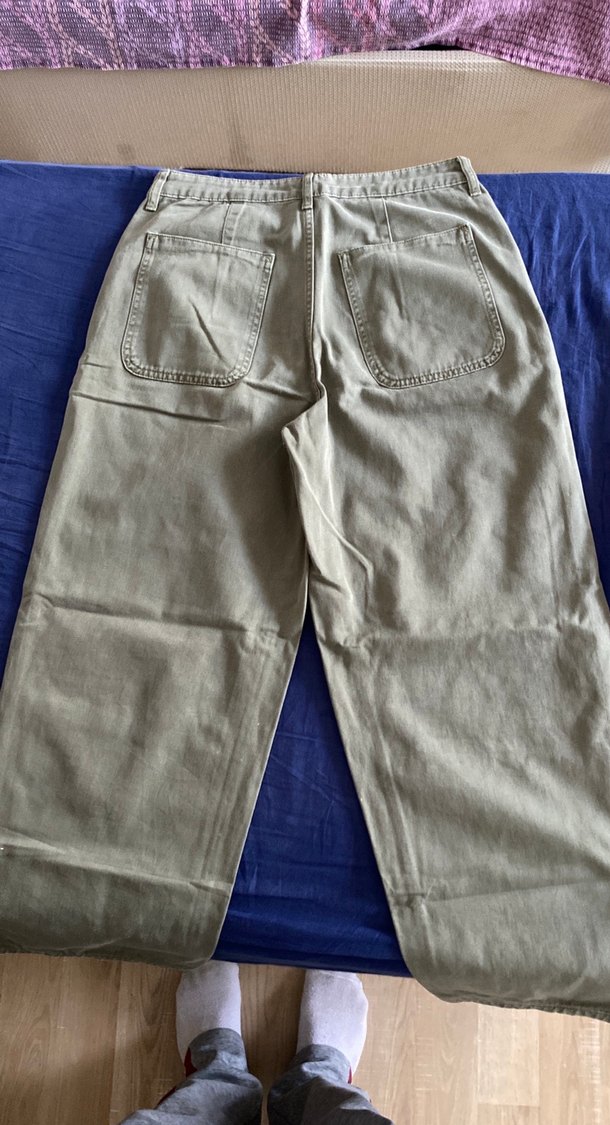 Yeşil  Erkek Baggy Pantolon 32 Beden - Görsel 5