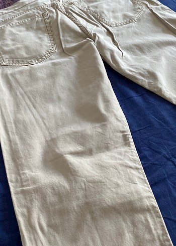 Ten rengi 30 Beden Denim Pantolon, Düzenli Kesim - Görsel 5