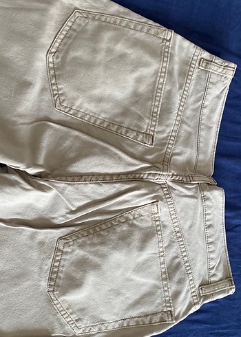 Ten rengi 30 Beden Denim Pantolon, Düzenli Kesim - Görsel 4