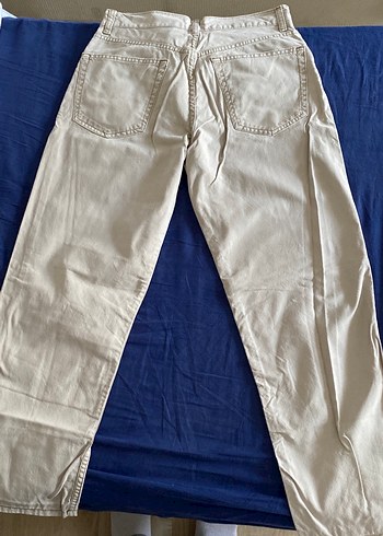 Ten rengi 30 Beden Denim Pantolon, Düzenli Kesim - Görsel 6