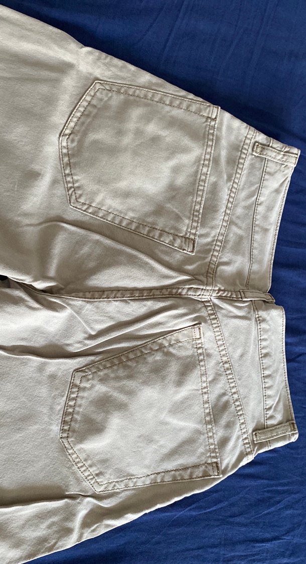 Ten rengi 30 Beden Denim Pantolon, Düzenli Kesim - Görsel 4