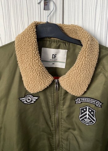 Yeşil Nakışlı Sıcak Erkek Ceket - Görsel 3