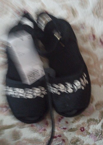 Nakışlı Siyah Kız Çocuk Babet Ayakkabı - Görsel 3