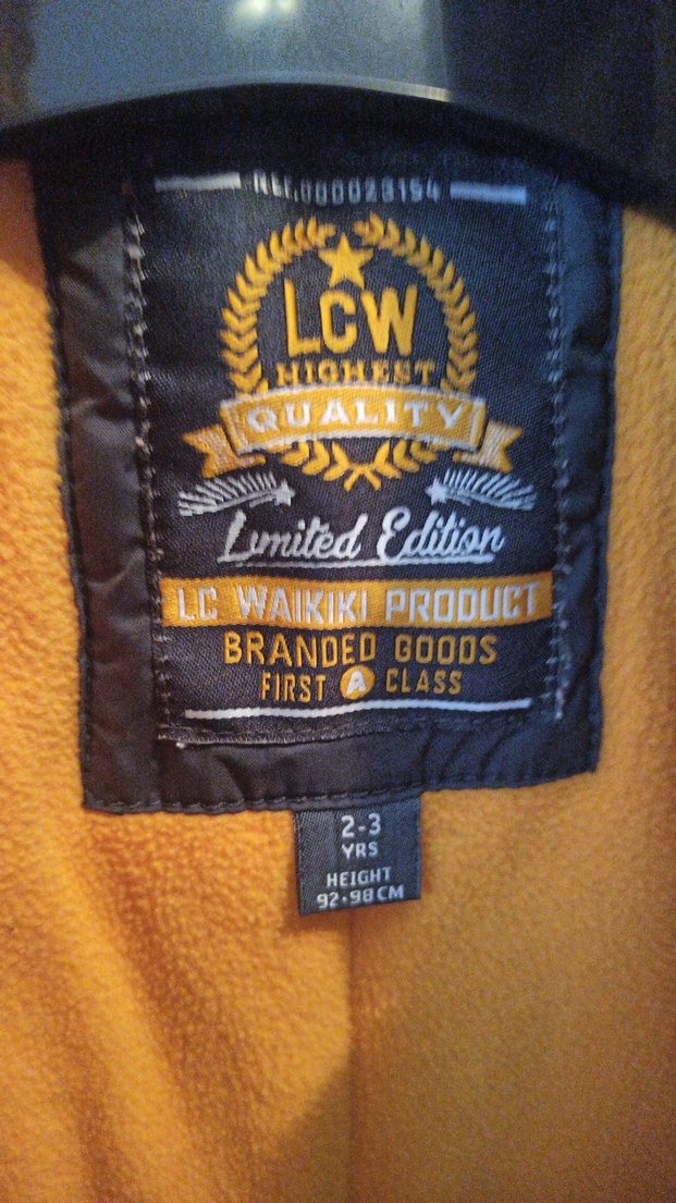 Erkek Çocuk Gri Fermuarlı Street Wear Mont - Görsel 2