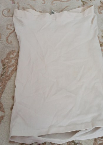 Beyaz Midi Göğüs Sağma Korsesi - Görsel 3