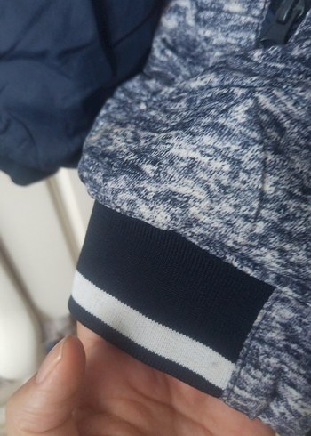 Gri Erkek Çocuk Fermuarlı Rahat Ceket - Görsel 4