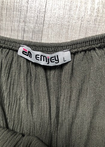 Haki Bohem V-Yaka Uzun Elbise - Görsel 5