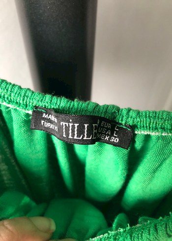 Yeşil Bohem Midi Elbise - Görsel 5