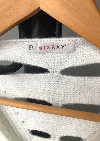 KremV Yaka Salaş Örgü Kadın Kazak - Görsel 3