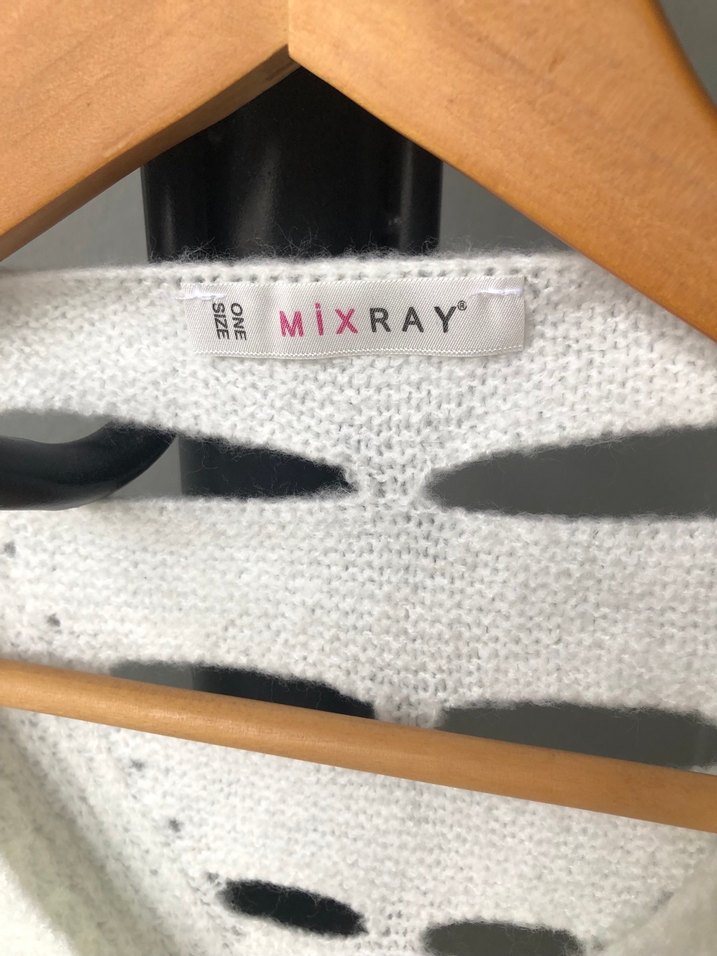 KremV Yaka Salaş Örgü Kadın Kazak - Görsel 3