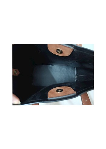 Kahverengi Deri Kadın Çanta - Görsel 3