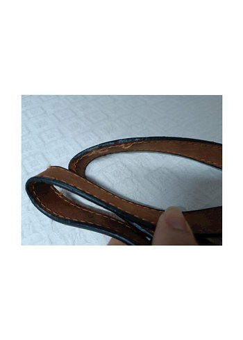 Kahverengi Deri Kadın Çanta - Görsel 2