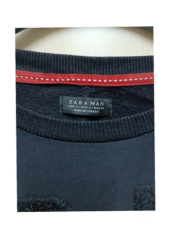 Siyah Erkek Sweatshirt - Görsel 2