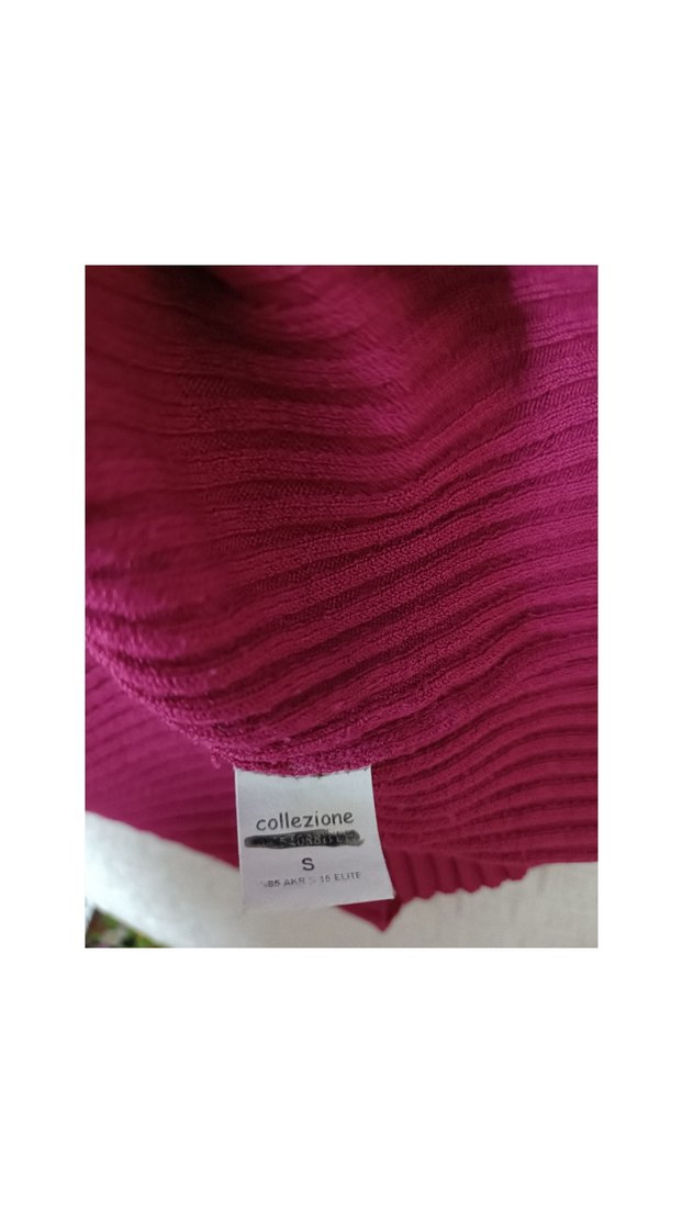 Kadın Pembe Yarım Balıkçı Yaka Triko Süveter - Görsel 2