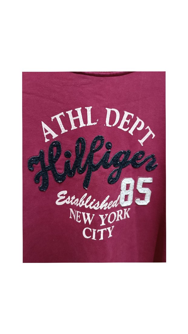 Bordo Erkek Sweatshirt - Görsel 2