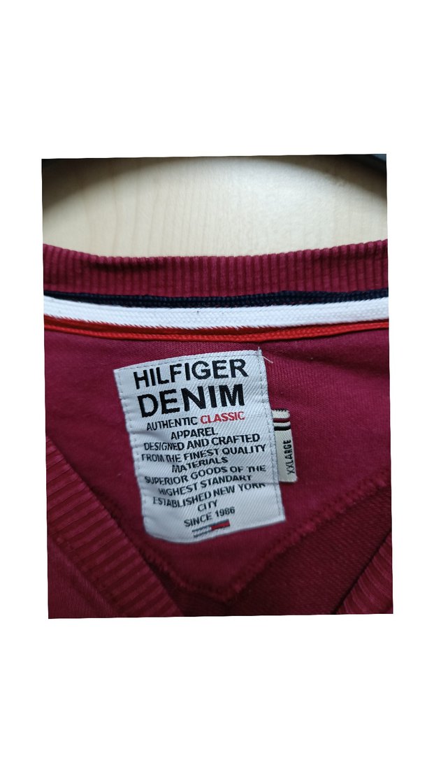 Bordo Erkek Sweatshirt - Görsel 3