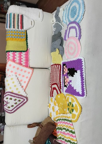 Renkli Çoklu çeyizlik banyo lifi - Görsel 2