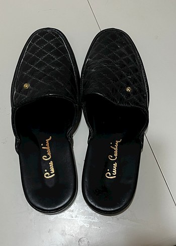 Siyah Kemerli Erkek Ev Terliği - Görsel 2