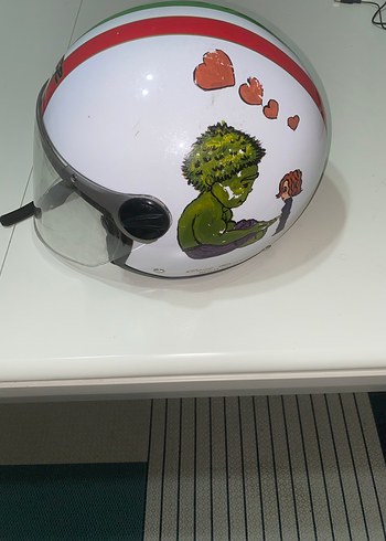 Parlak Beyaz LS2 Motosiklet Kaskı(KADIN-ERKEK) - Görsel 2