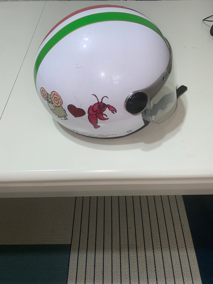 Parlak Beyaz LS2 Motosiklet Kaskı(KADIN-ERKEK) - Görsel 3