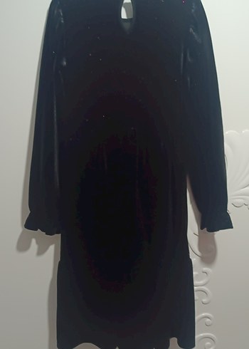 Parıltı Kadife Kız Çocuk Elbise - Görsel 3