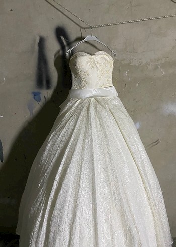 Straplez Mini Vintage Prenses Gelinlik - Görsel 2