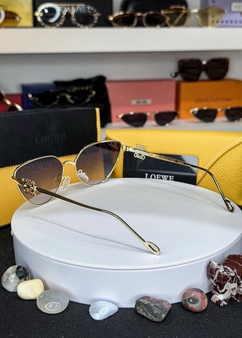 LOEWE Kadın Klasik Gözlük Gold Çerçeve - Görsel 2