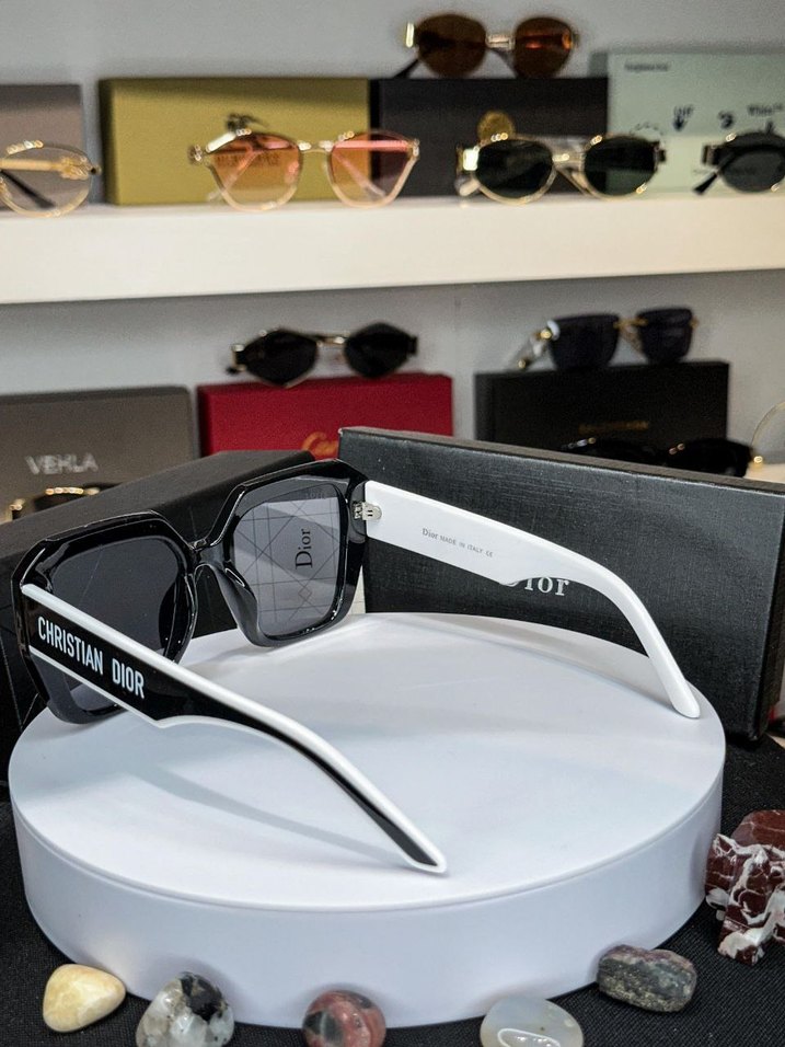 Dior Christian Dior Siyah Gri Kadın Güneş Gözlüğü - Görsel 2