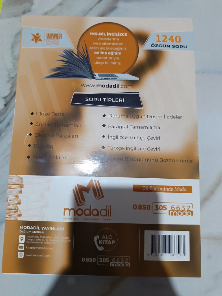 YKS-Dil İngilizce Soru Tipleri Yaprak Test 4 - Görsel 2