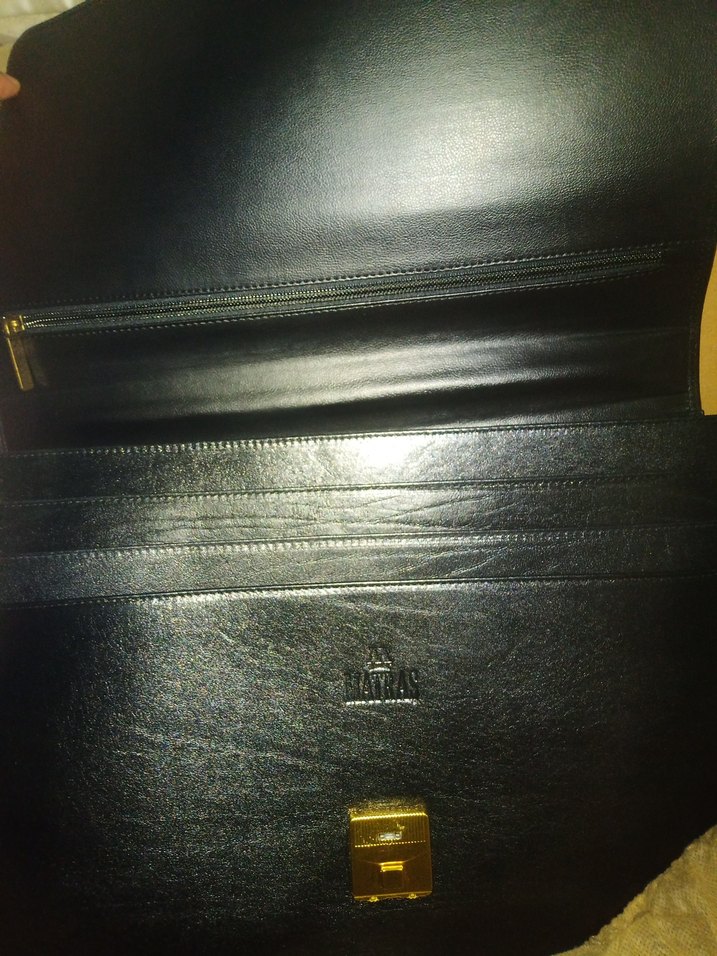 Klasik Siyah Erkek Evrak Çantası - Görsel 3