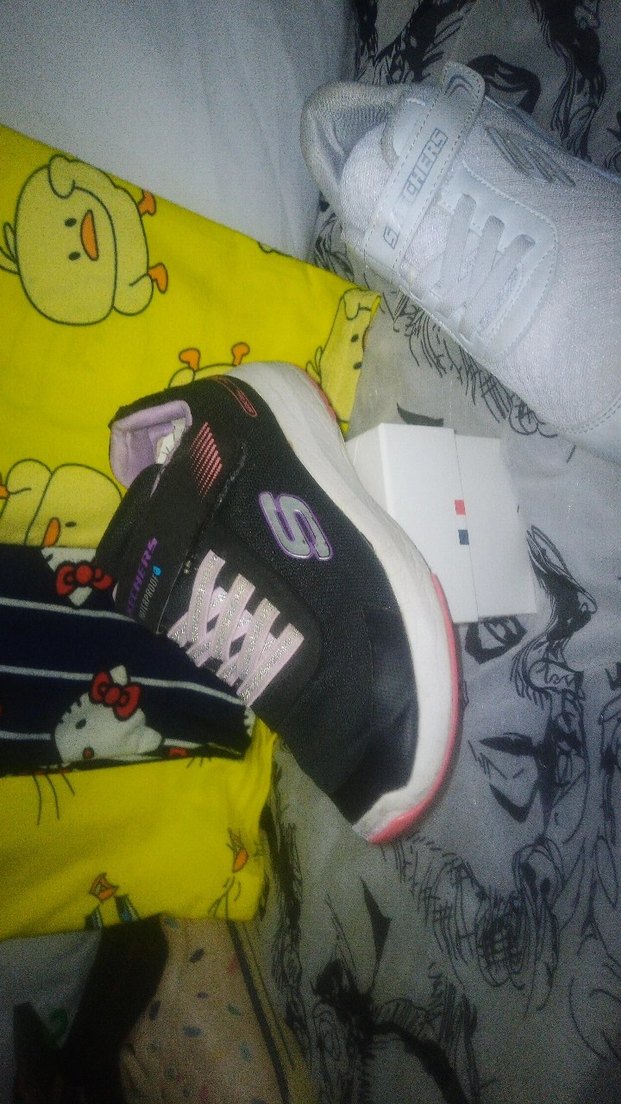 Kız Çocuk Pembe Baskılı Spor Ayakkabı - Görsel 3