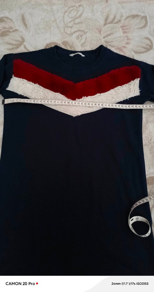 Kürklü bisiklet Yaka kız çocuk Sweatshirt - Görsel 3