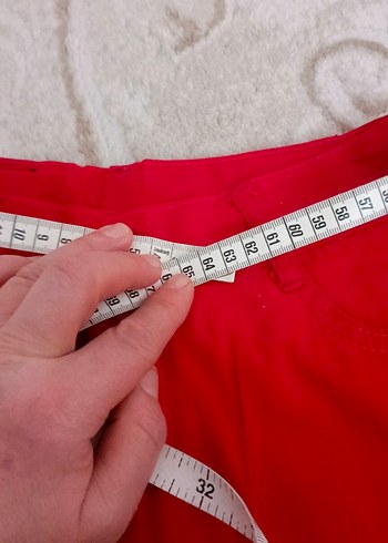 Kızlar için renkli baskılı pamuklu bol kesim kapri pantolon - Görsel 4