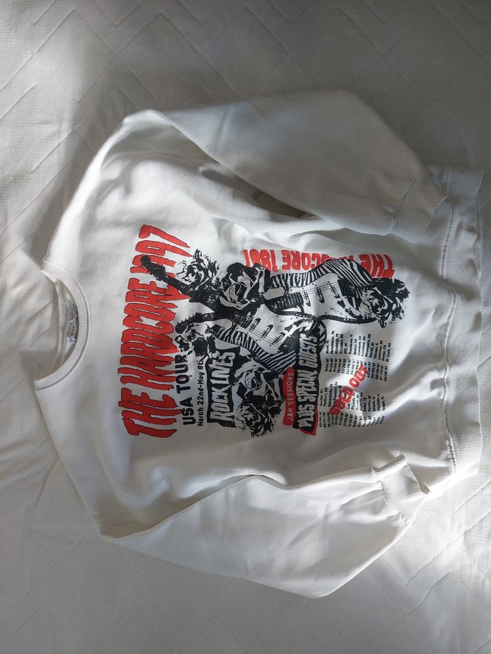 Baskılı Rock Punk Tişört Bershka - Görsel 2