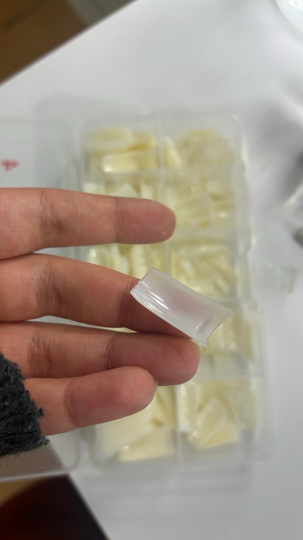 Beyaz Nail Art Tırnak Uçları Seti - Görsel 4