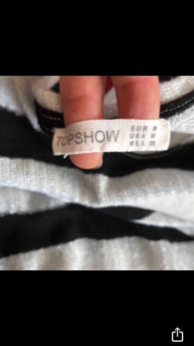 Gri Çizgili Kısa Kollu Kadın Tişört - Görsel 3