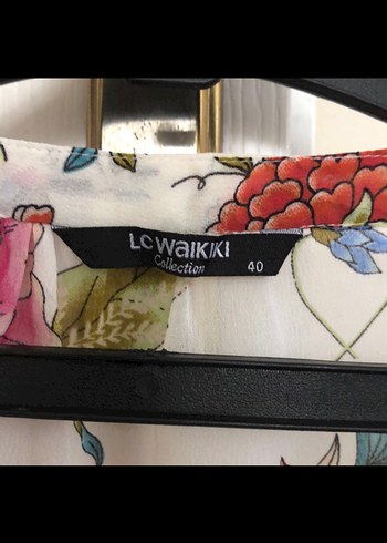 Çiçek Desenli Bohem Kadın Bluz - Görsel 4