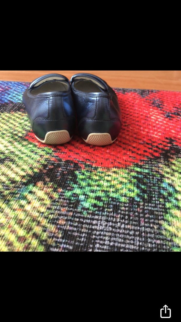 Tokalı Kadın Siyah Blok Topuk Babet - Görsel 3