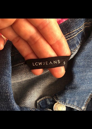 Kadın Lacivert Düğmeli Denim Ceket - Görsel 4