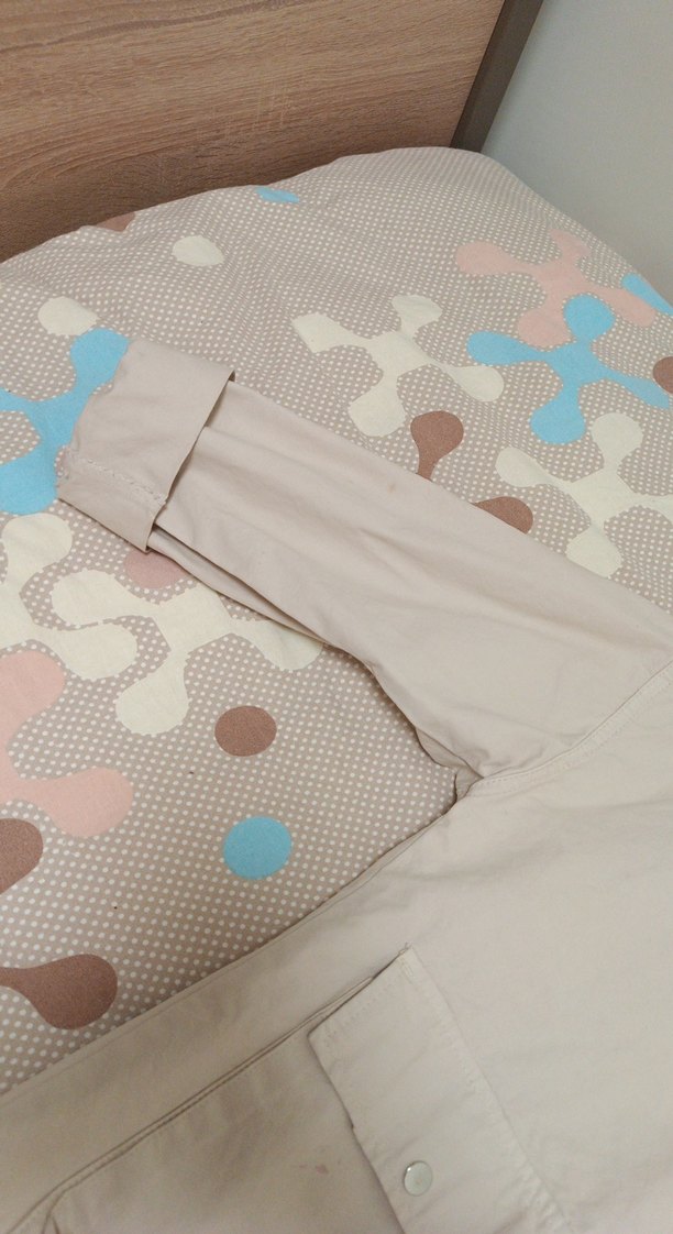 Bej Midi Uzun Kollu Kadın Ceket - Görsel 2