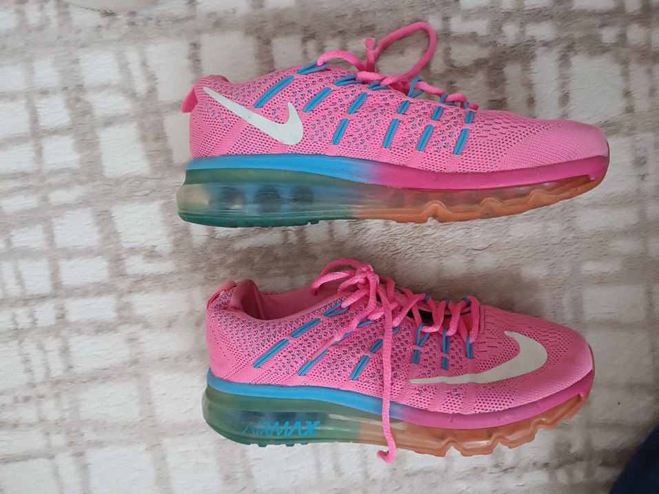 Pembe Bağcıklı Spor Kadın Sneaker - Görsel 4