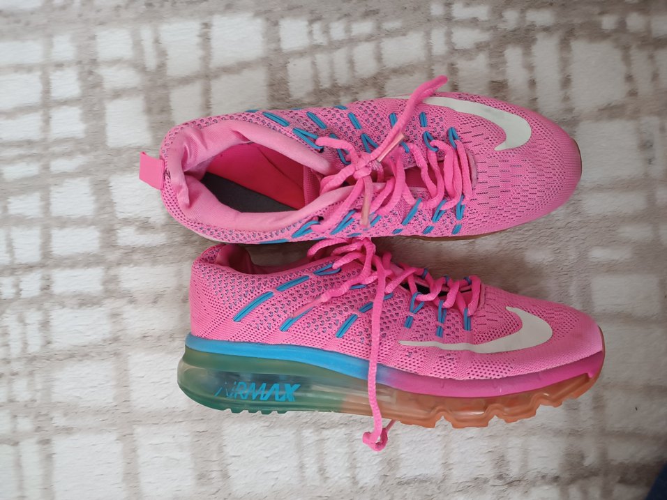 Pembe Bağcıklı Spor Kadın Sneaker - Görsel 2