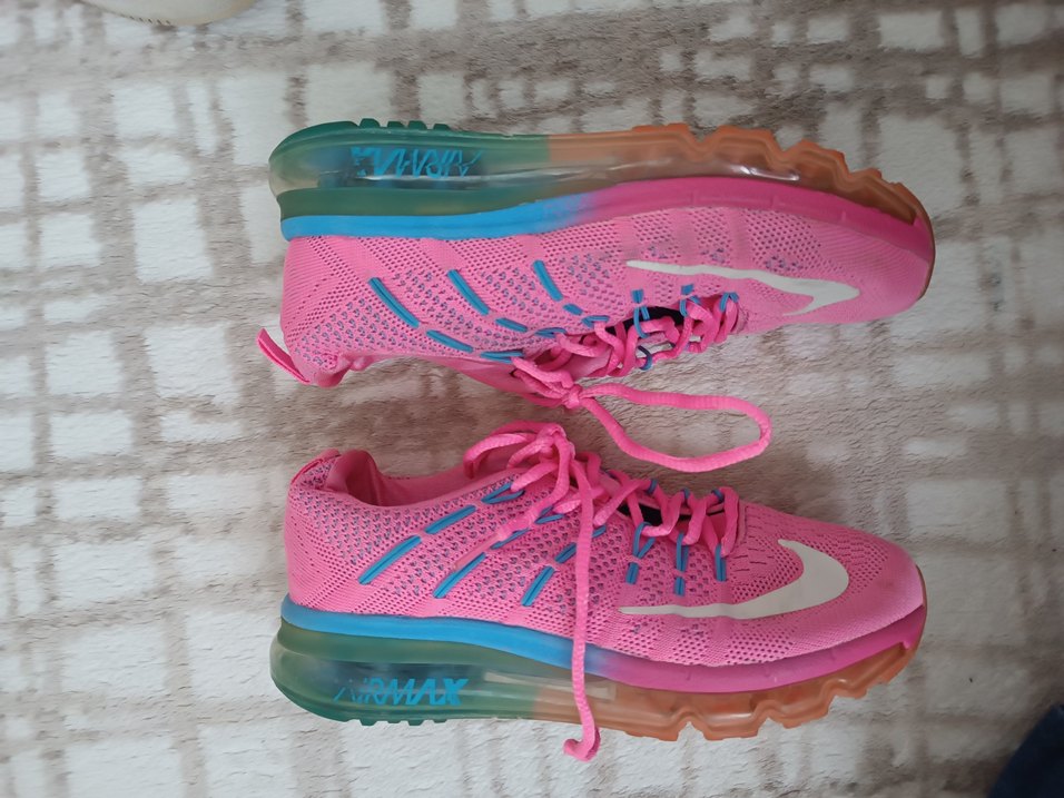 Pembe Bağcıklı Spor Kadın Sneaker - Görsel 3