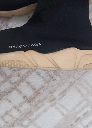 Balenciaga Kadın Siyah Esnek Sneakers - Görsel 3