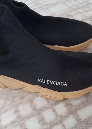 Balenciaga Kadın Siyah Esnek Sneakers - Görsel 5
