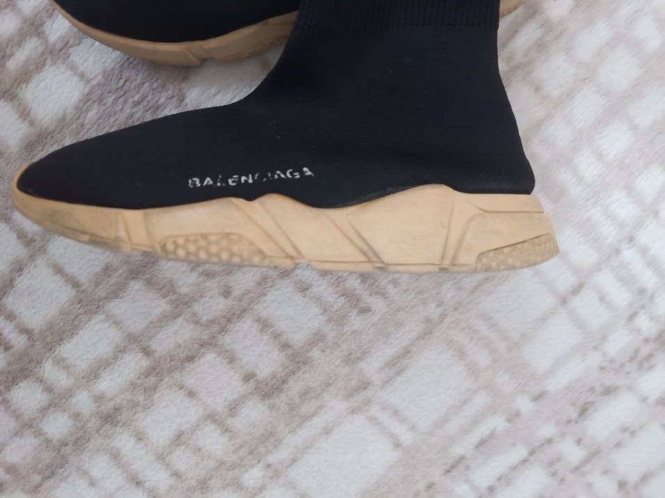 Balenciaga Kadın Siyah Esnek Sneakers - Görsel 3