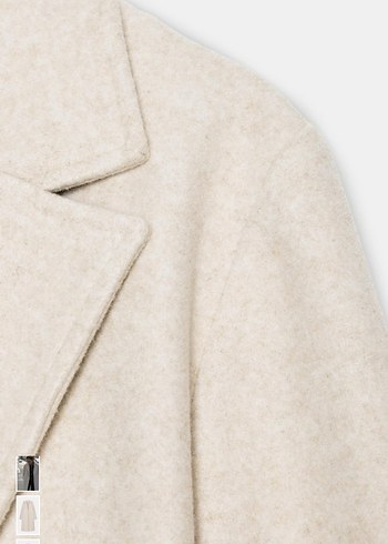 ZARA KAPÜŞONLU SOFT KABAN - Görsel 7