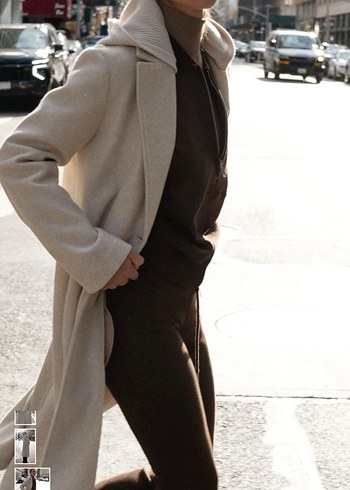 ZARA KAPÜŞONLU SOFT KABAN - Görsel 3