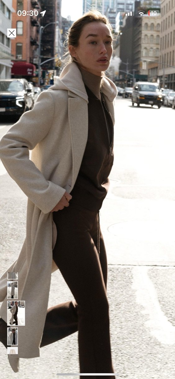 ZARA KAPÜŞONLU SOFT KABAN - Görsel 3